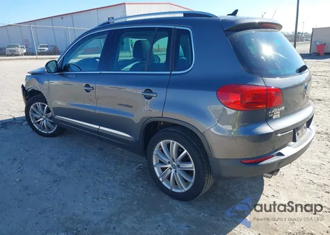 2016 Volkswagen Tiguan Se из США, поврежденный, VIN WVGAV7AX8GW590493